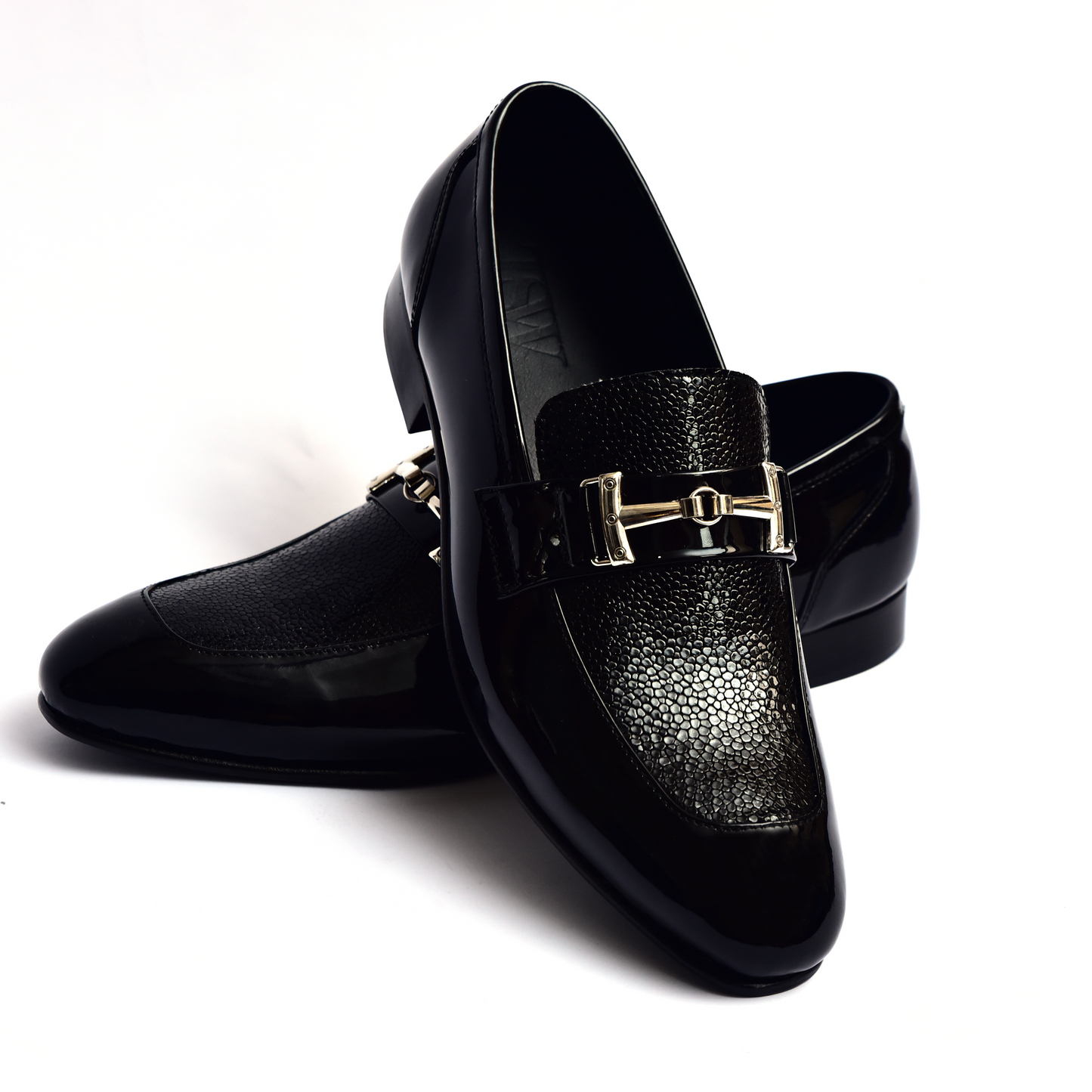 Gallant Black 100% leather Shoes