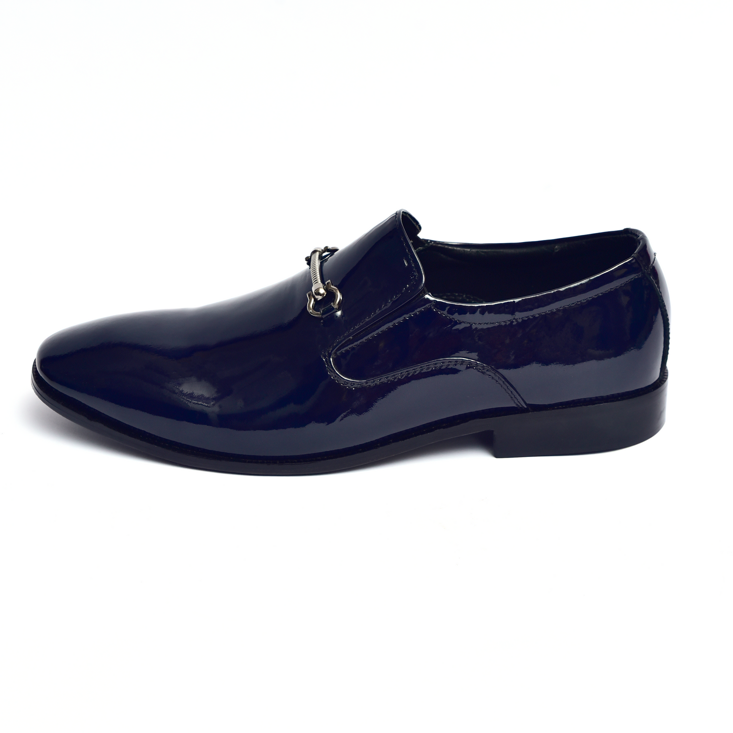 Mamba Blue 100 % Leather Shoes