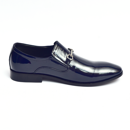 Mamba Blue 100 % Leather Shoes